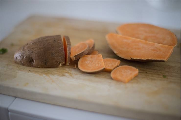 Sweet Potato Chopped